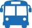 Icon of blue bus
